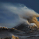 Image for article titled Photos: The massive, mountainous waves of Lake Erie